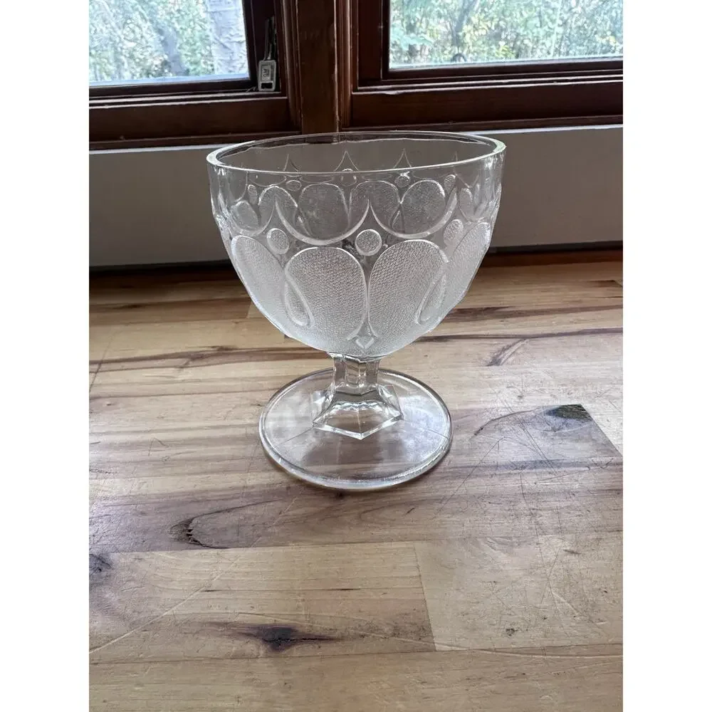Antique EAPG Glass Lot Seneca Loop Adams Egyptian Sphinx Portland Loop Dart 8pc